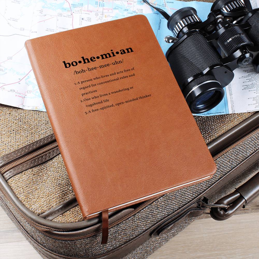 Bohemian Definition Journal  | Graduation Gift | Traveler Gift