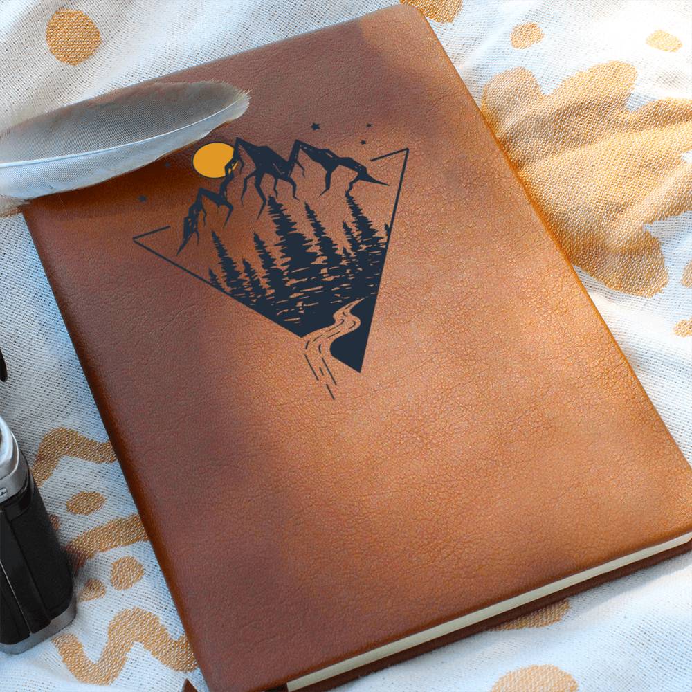 Mountain Waterfall Journal | Forest Lake Cabin Hostess Gift