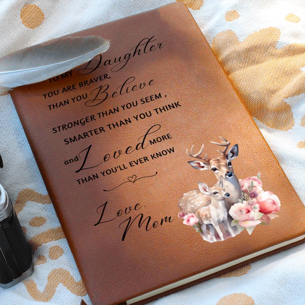 Woodland Doe Mother Daughter Journal | Encouragement Support Gift