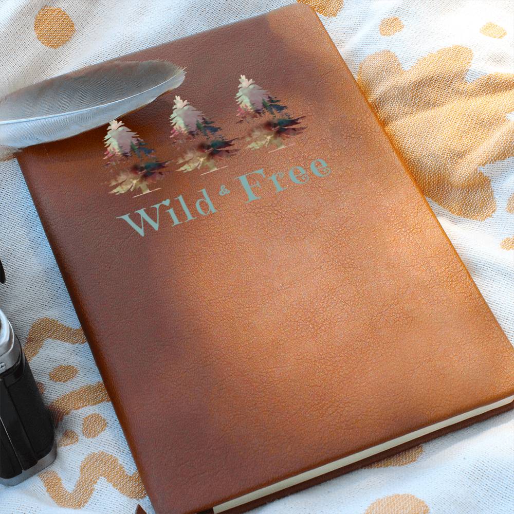 Wild & Free Hiking Journal | Outdoor Lover Gift