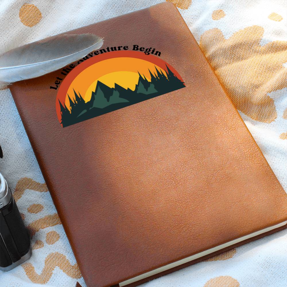 Let the adventure Begin Journal | Outdoor Lover Gift for Men
