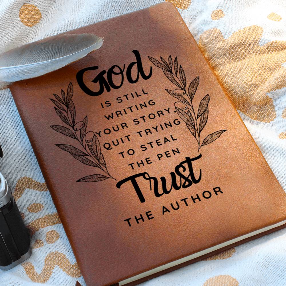 Trust God Author Prayer Journal | Christian Gift