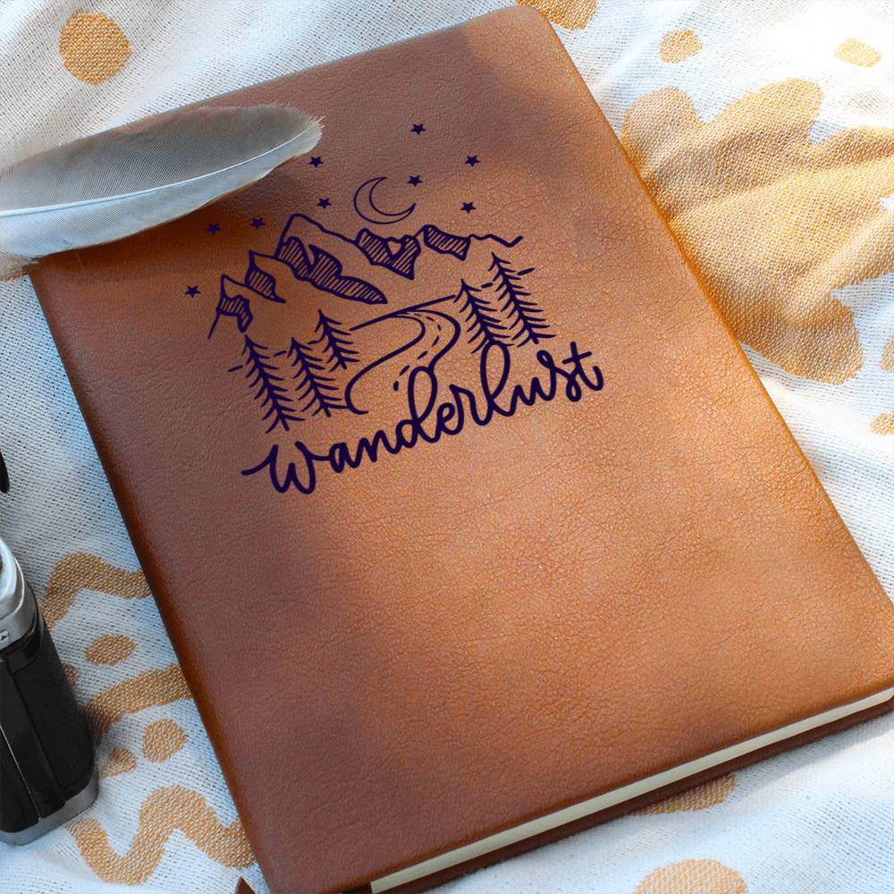 Wanderlust Crescent Moon Travel Journal