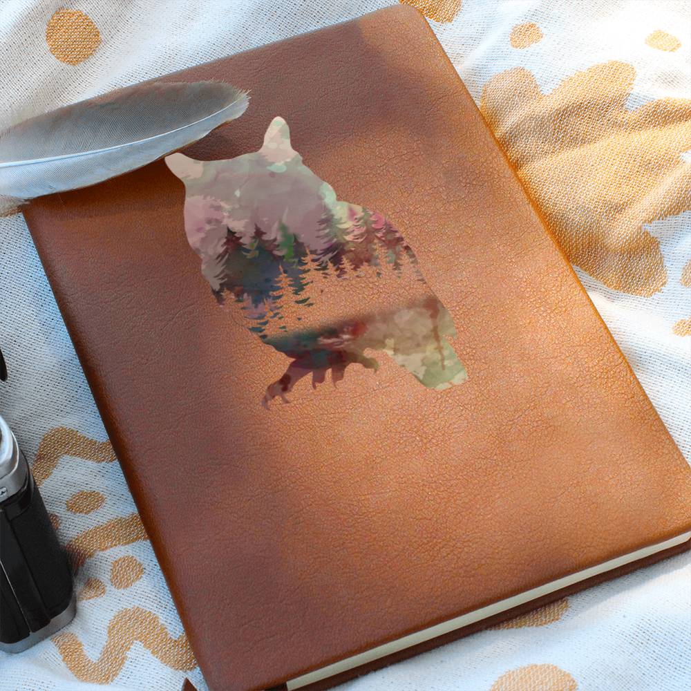 Owl Watercolor Animal Journal | Forest Lake Cabin Hostess Gift