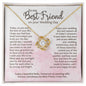 Best Friend Wedding Day Gift Gold Necklace | Limited Edition