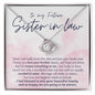 Future sister-in -Law Wedding Gift from Bride Gold Necklace |  Limited Edition