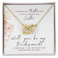 Be My Bridesmaid Proposal Heart Necklace | Limited Edition