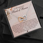 Maid of Honor Thank You Gift Heart Necklace | Limited Edition
