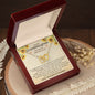Granddaughter Necklace - Follow Your Dreams - From Grandma & Grandpa | Unique Heartfelt Gift | Sunflower GDGP10IH