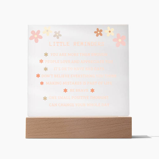Little Reminders Inspirational Support Message Gift for Her.