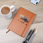 Bear Woodland Watercolor Animal Journal  Forest Lake Cabin Hostess Gift