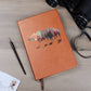 Bear Woodland Watercolor Animal Journal  Forest Lake Cabin Hostess Gift