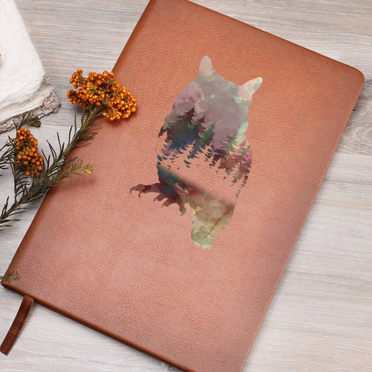 Owl Watercolor Animal Journal | Forest Lake Cabin Hostess Gift