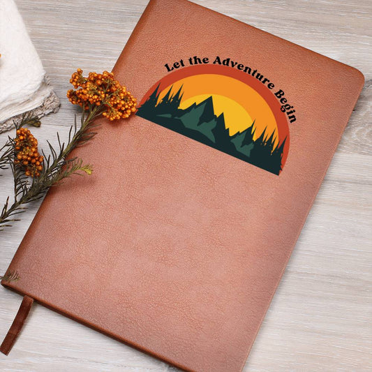 Let the adventure Begin Journal | Outdoor Lover Gift for Men