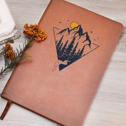 Mountain Waterfall Journal | Forest Lake Cabin Hostess Gift