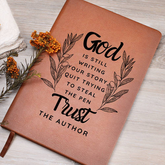 Trust God Author Prayer Journal | Christian Gift