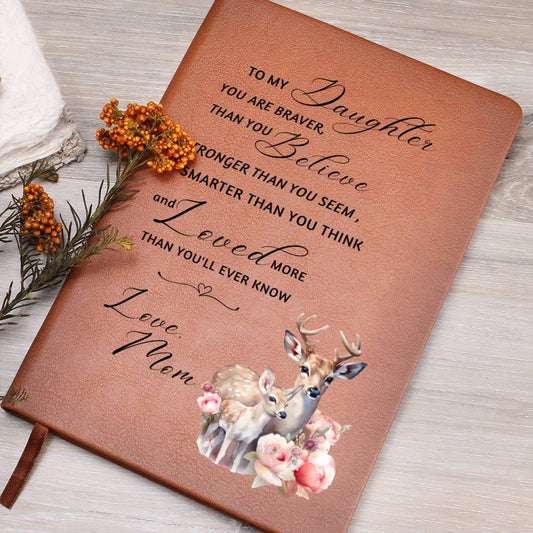 Woodland Doe Mother Daughter Journal | Encouragement Support Gift