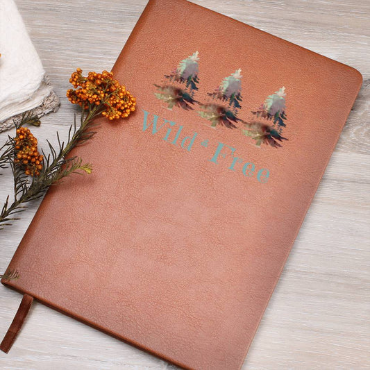 Wild & Free Hiking Journal | Outdoor Lover Gift