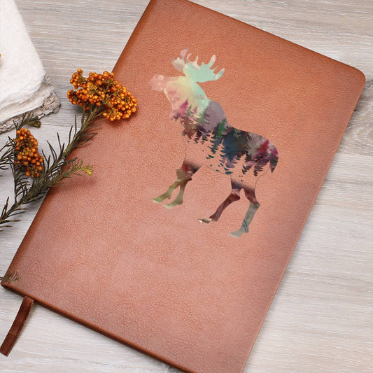 Moose Watercolor Animal Journal | Forest Lake Cabin Hostess Gift