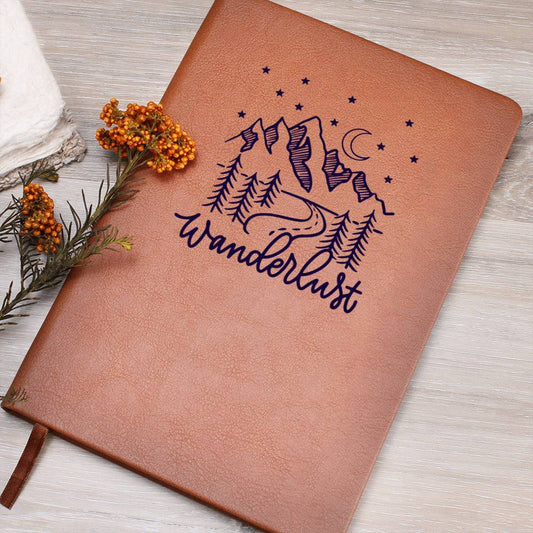 Wanderlust Crescent Moon Travel Journal