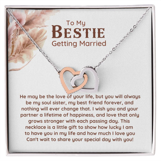 Bestie Getting Married Heart Necklace | Limited Edition