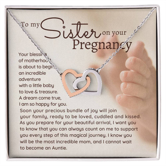 Sister Pregnancy Gift | Necklace for New Mom