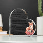 Fox Mother Daughter | Braver Stronger Smarter Heart Acrylic Plaque | Encouragement & Support Gift from Mom