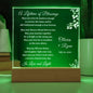 Wedding Blessing Prayer for Newlyweds - Personalized