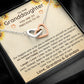 To Our Granddaughter Necklace from grandparents - Dance in The Rain - confirmation gifts for girls , 13th Birthday