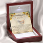 To Our Granddaughter Necklace from grandparents - Dance in The Rain - confirmation gifts for girls , 13th Birthday